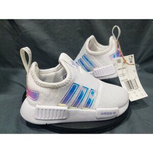 Adidas Originals Toddlers NMD 360 white Black Size 7K NEW NO BOX!